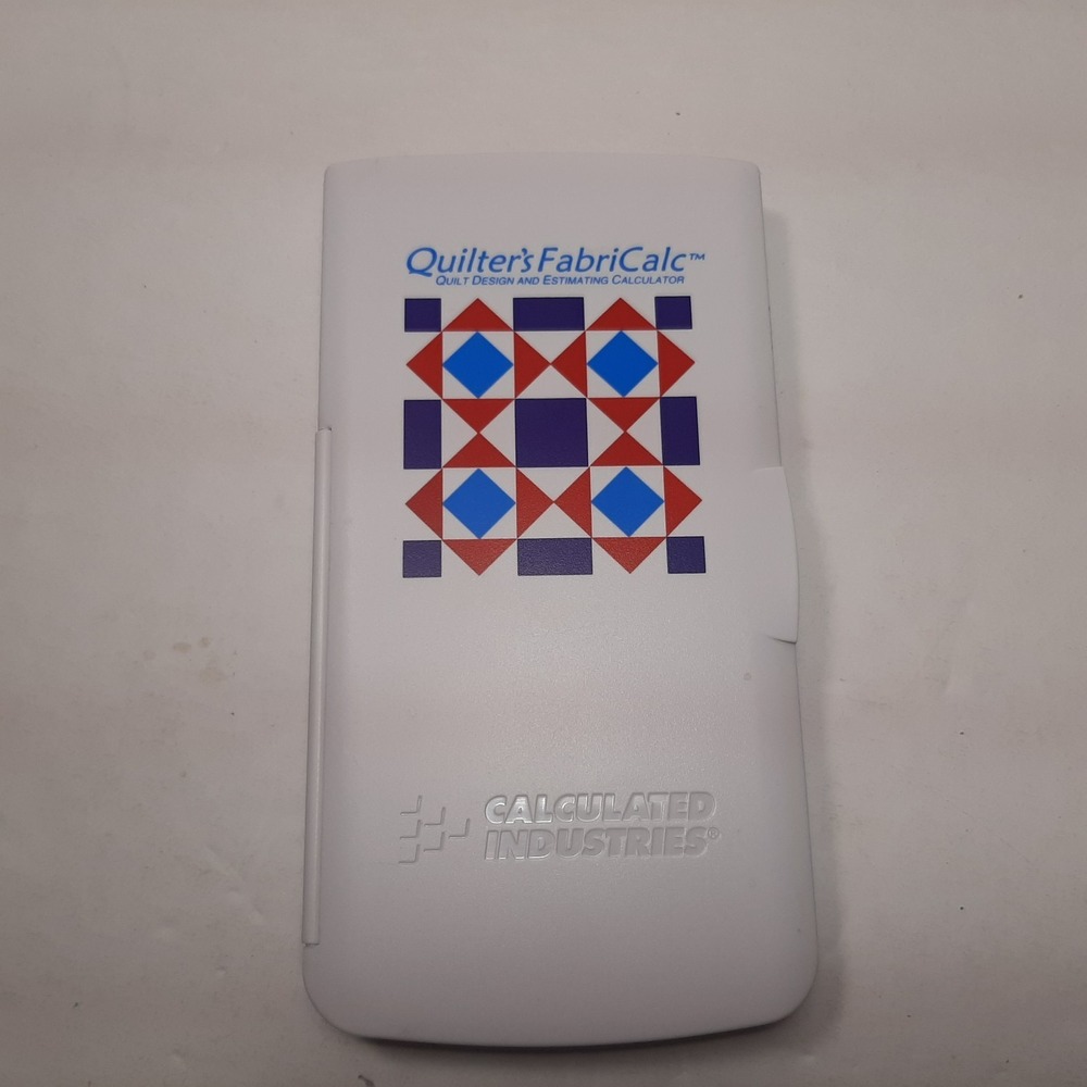 Quilters FabriCalc 8400 Quilt Design Fabric Estimating Calculator & Guide